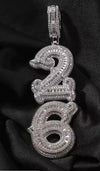 Custom number necklace allow 10-12 days