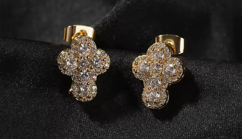 Small Cross earrings