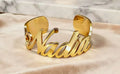 Cuff me custom name bracelet
